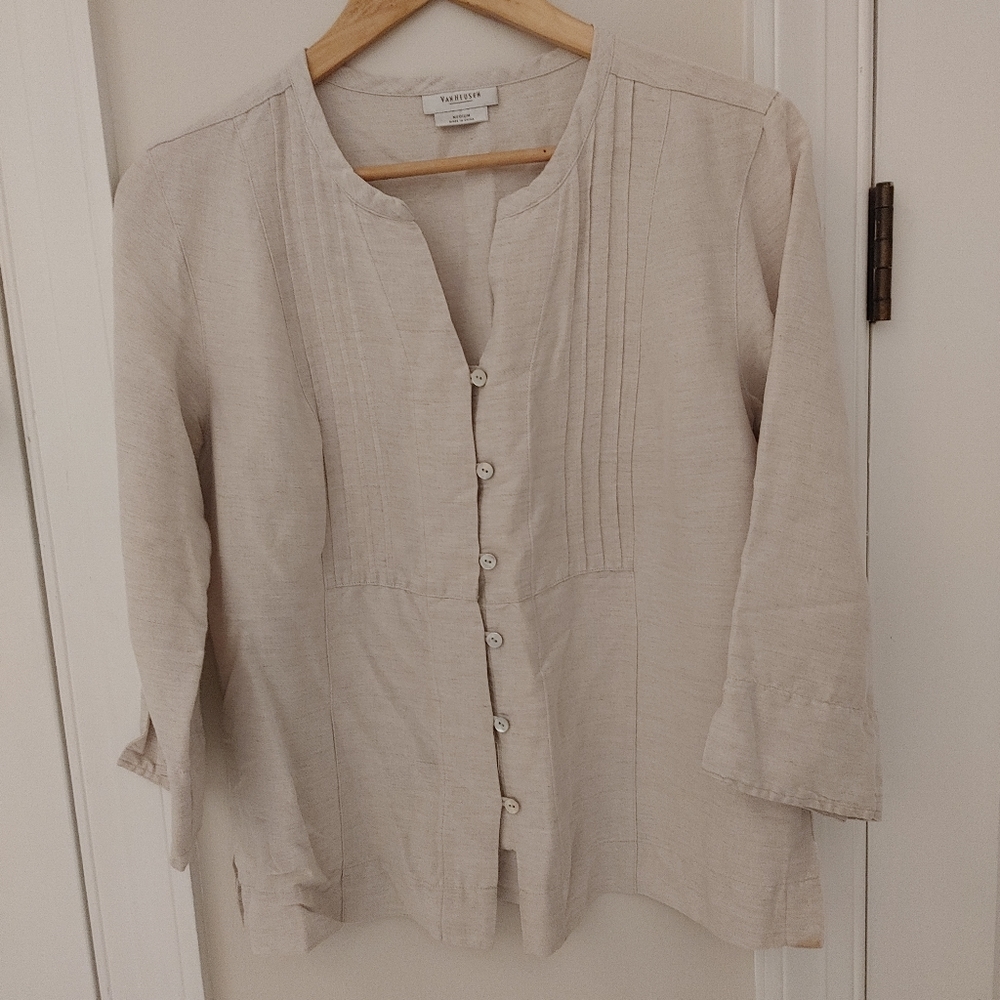 Flax Linen Blouse